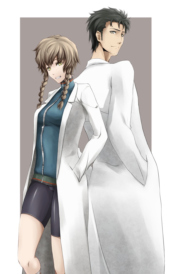 Okabe and Suzuha
